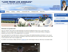Tablet Screenshot of lindaballou.com